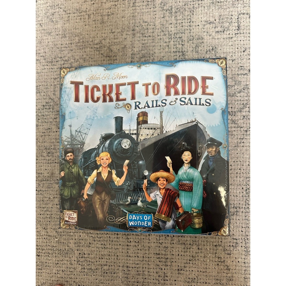 Days of Wonder: Ticket to Ride Rails and Sails Board Game